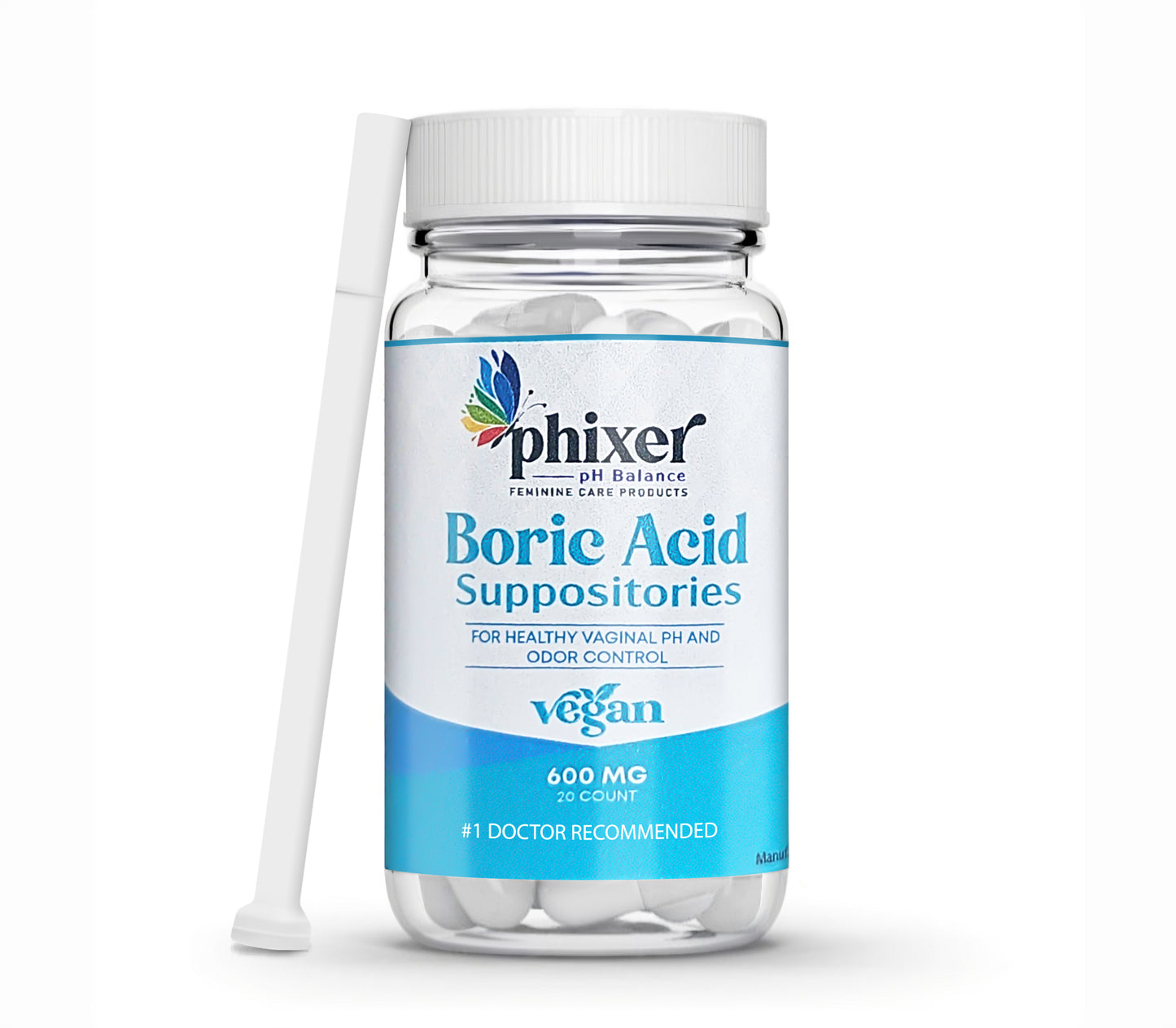 Boric Acid Vaginal Suppositories For Women 1