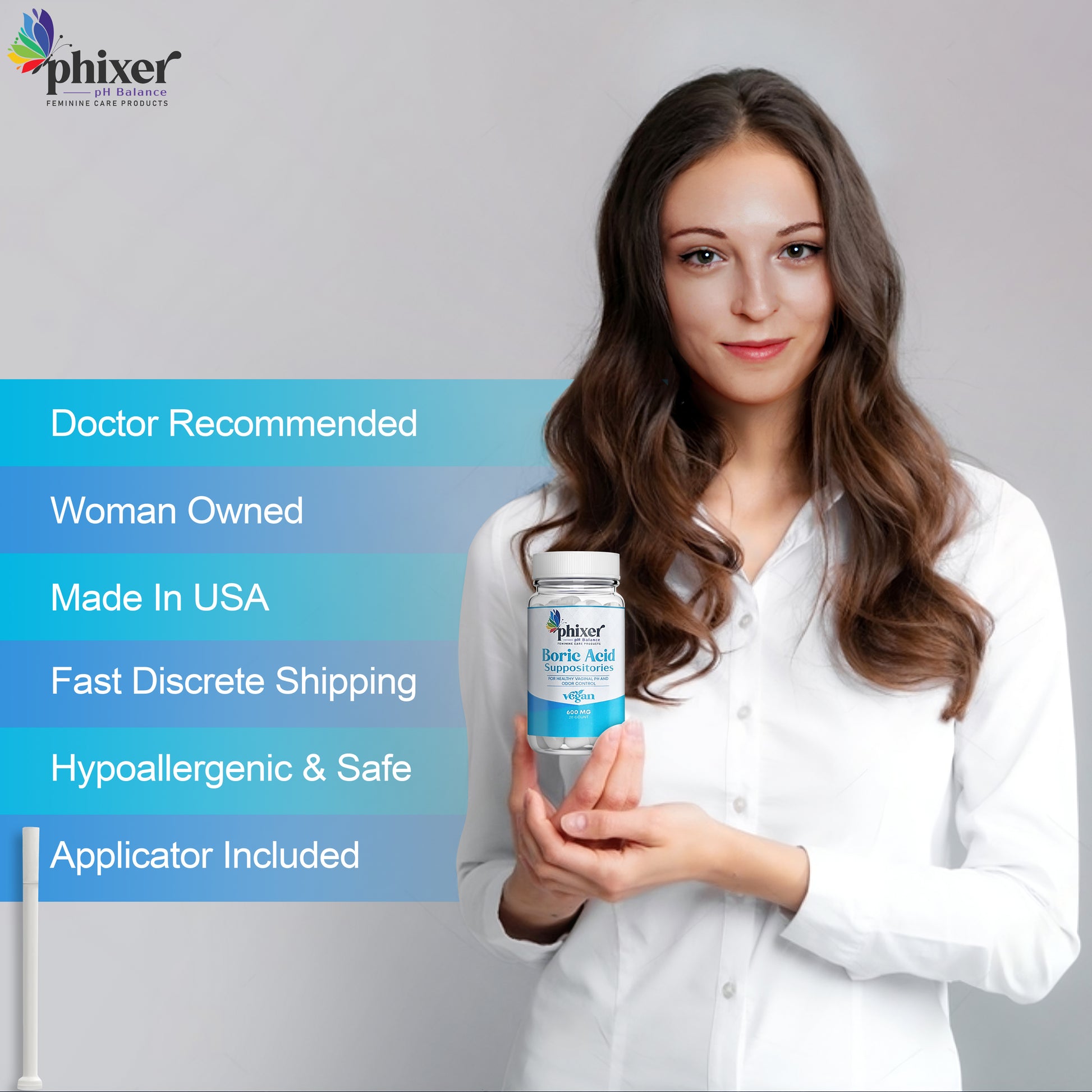 Boric Acid Vaginal Suppositories For Women 3
