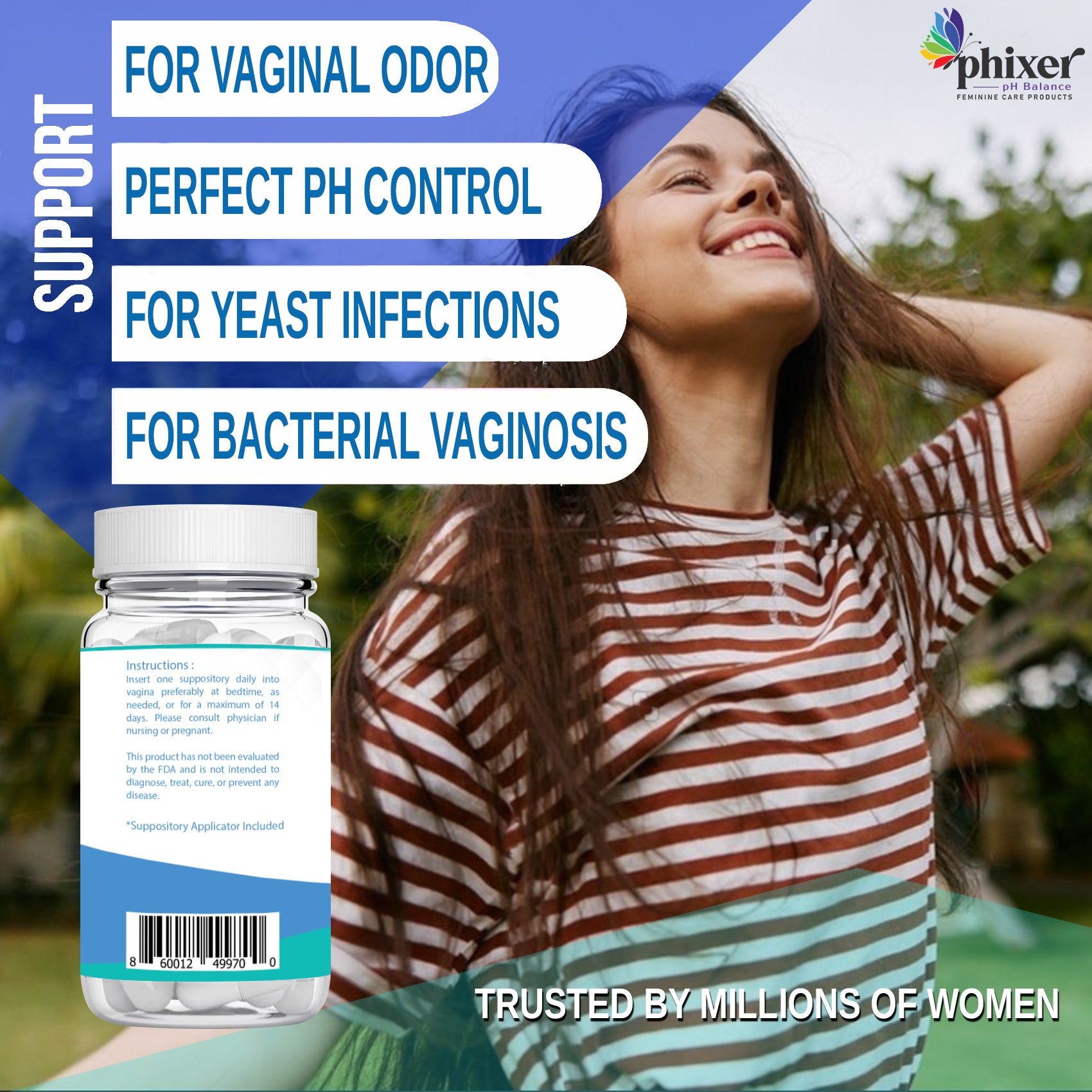 Boric Acid Vaginal Suppositories For Women 2